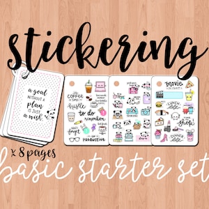 STICKWITHMESHOP stickeRING basic starter set (8 mini sheets)