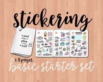 STICKWITHMESHOP stickeRING basic starter set (8 mini sheets)