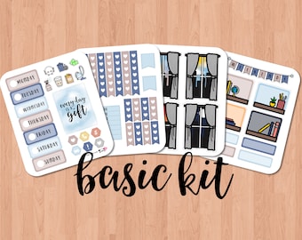 Every Day Is A Gift BASIC Planner Kit (4 pages)