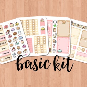 My Sweet Tooth - BASIC Planner Kit (4 páginas)