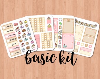 My Sweet Tooth - BASIC Planner Kit (4 pages)