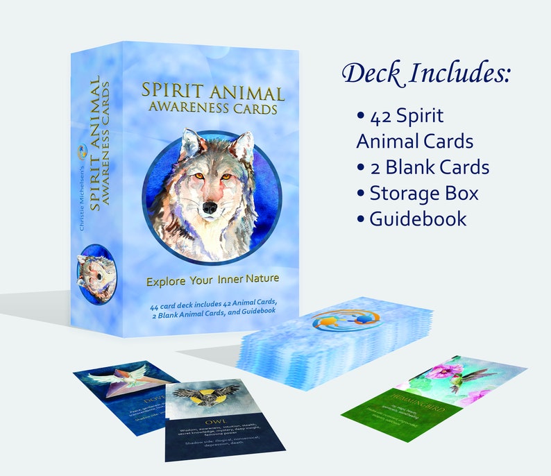 Spirit Animal Awareness Oracle Card Deck image 2