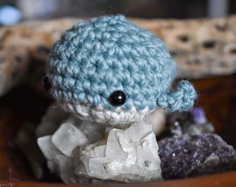 Crochet Whale | Handmade | Ocean Life | Blue | Whale of a deal |  3"