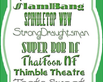 Pretty Font Series 180 - Instant download