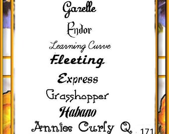 Pretty Font Series 171 - Instant download