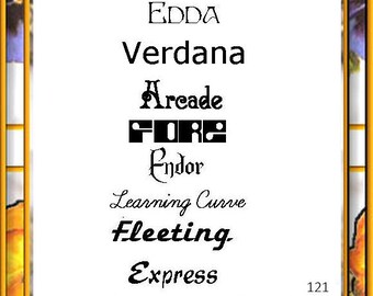 Pretty Font Series 121 - Instant download