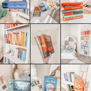 Light and bright Bookstagram LR preset