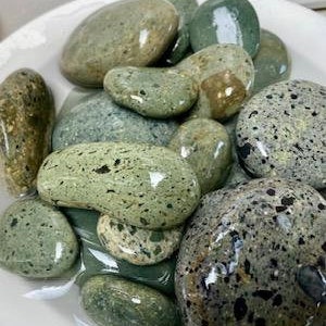 Pacific Beach Rocks (25) - Green