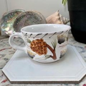 Hungarian Soup Mugs (Set of 2) - Pine Cones