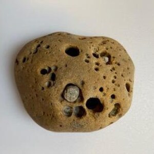 Large Unique Holey Stone - Hag Stone