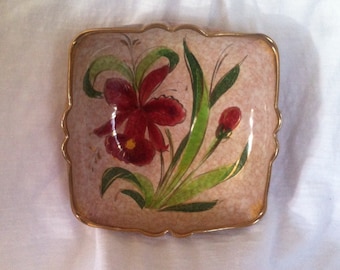 NSP Vintage Mid-Century Candy Dish - Handmade Italy Circa 1950's