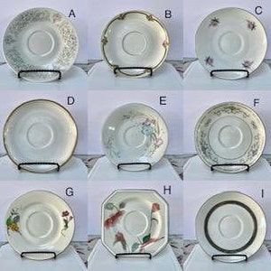Mismatched Orphan Saucers - Mix and Match