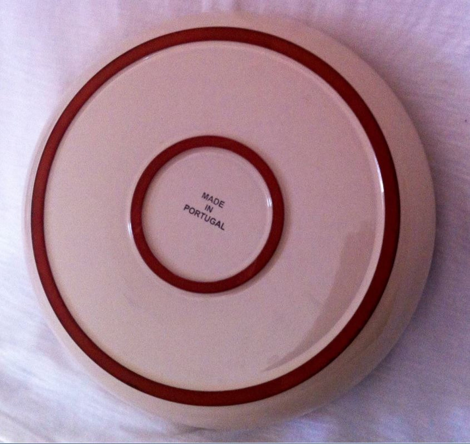 Val Do Sol Terracotta Chips/salsa Bowl Brown & Beige Etsy