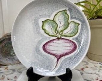 Italian Salad Plates 8" (Set of 4) -  Vegetables Design