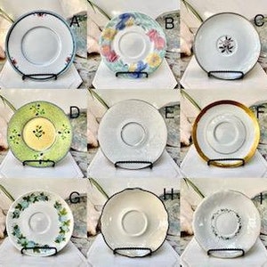 Mismatched Orphan Saucers - Mix and Match