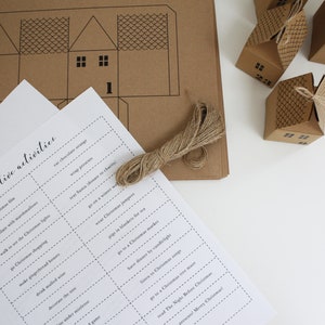 Printable DIY Advent Calendar Houses image 4