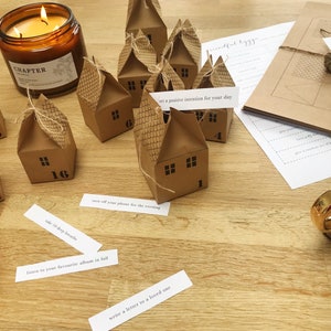 Printable Mindful Hygge Activities for DIY Advent Calendar image 1