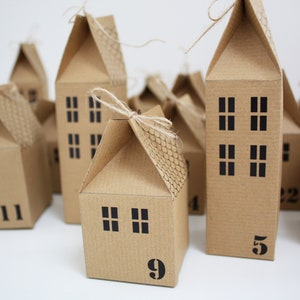 Printable DIY Advent Calendar Houses image 3