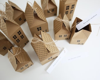 Printable DIY Advent Calendar Houses