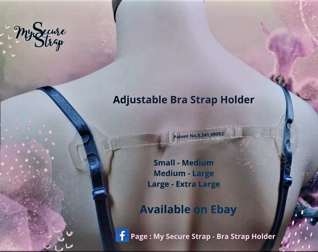NON-SLIP Bra Clips, RacerBack Conceal Bra Straps Holder Cleavage - Foto 4