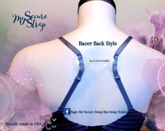 NON-SLIP Bra Clips, RacerBack Conceal Bra Straps Holder Cleavage - Foto 3