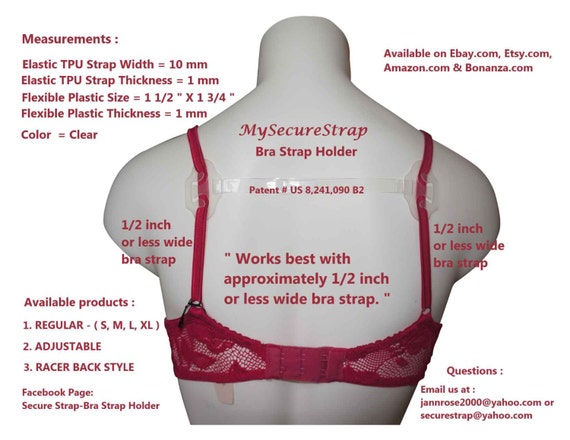 bra strap size