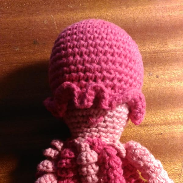 pieuvre * , pieuvre crochet , poulpe doudou , octopus, modèle fille