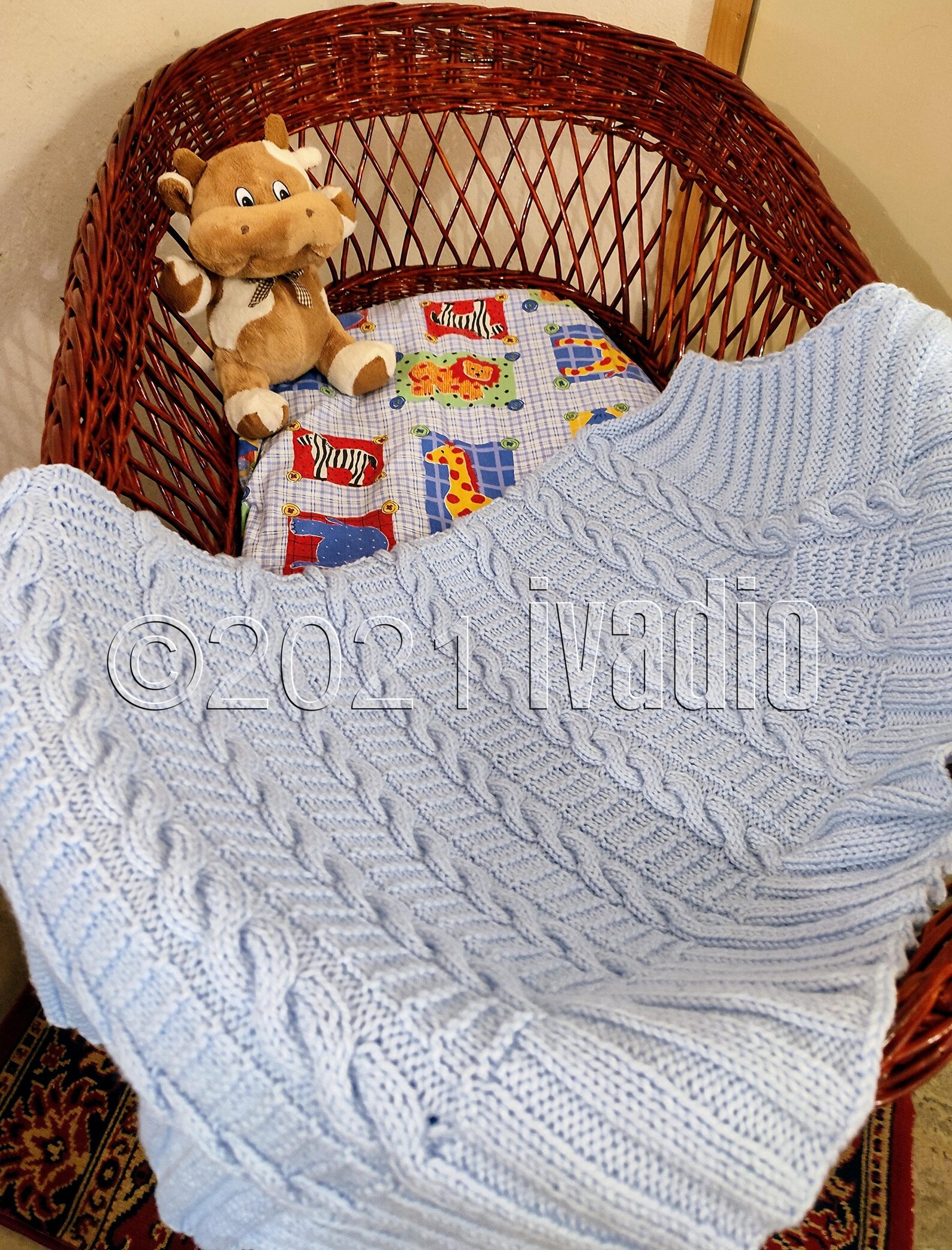 Blue Baby Blanket, Soft Baby Blanket, My Baby Blanket Etsy UK