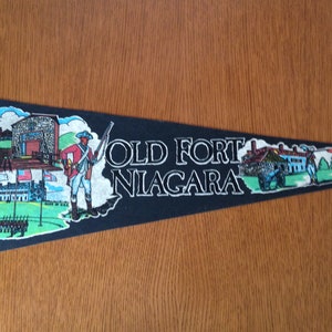 Old Fort Niagara Banner - Vintage