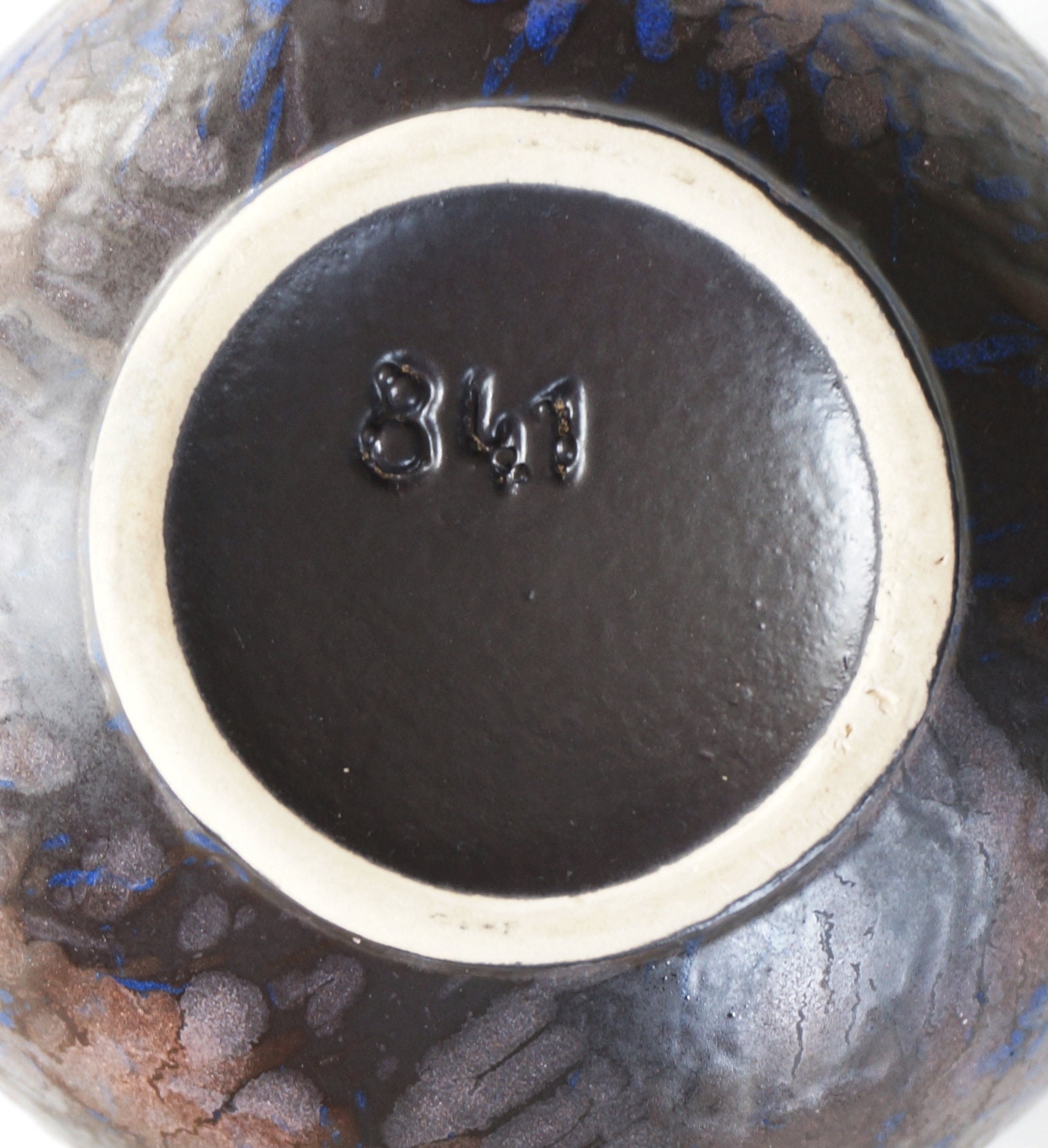 ドイツ ルシャ Ruscha 陶器 花瓶 ヴィンテージ 約51x30 美しい釉薬 ドイツ ルシャ Ruscha 陶器 花瓶 ヴィンテージ 約51x30 美しい