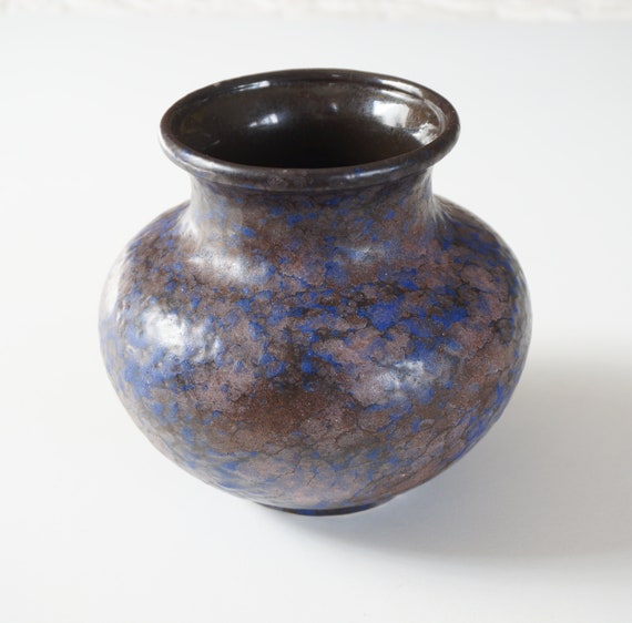 最高級の釉薬！ヴィンテージ Ruscha Art 花瓶 841。ヴィンテージ
