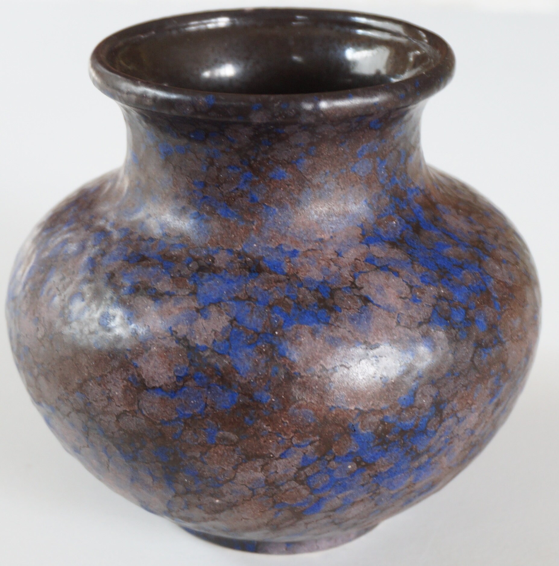 ドイツ ルシャ Ruscha 陶器 花瓶 ヴィンテージ 約51x30 美しい釉薬 ドイツ ルシャ Ruscha 陶器 花瓶 ヴィンテージ 約51x30 美しい