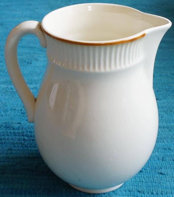 ピッチャー　水差　ドイツ ドイツ製 ピッチャー 水差し 陶器製 Dr. Merkle 錫製