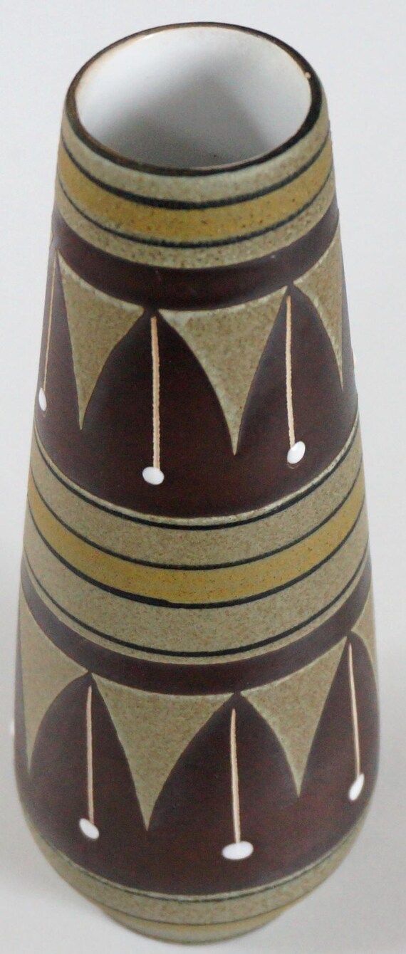 1950 年代の素晴らしいモダニズムの花瓶。 Marzi & Remy Keramik