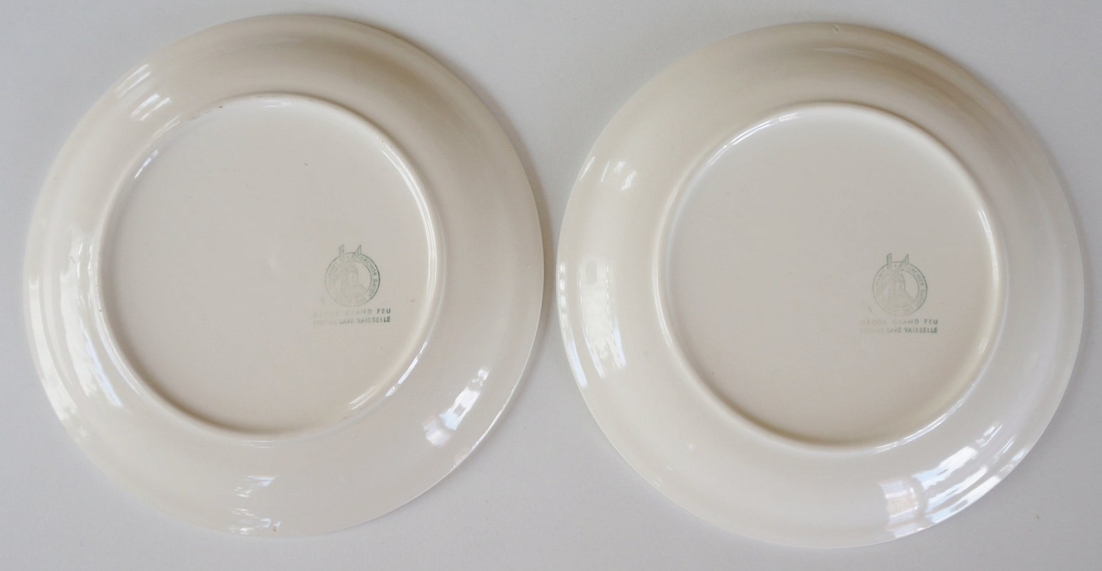 Vintage-Set Teller. Moulins des Loups Orchies Frankreich. | Etsy