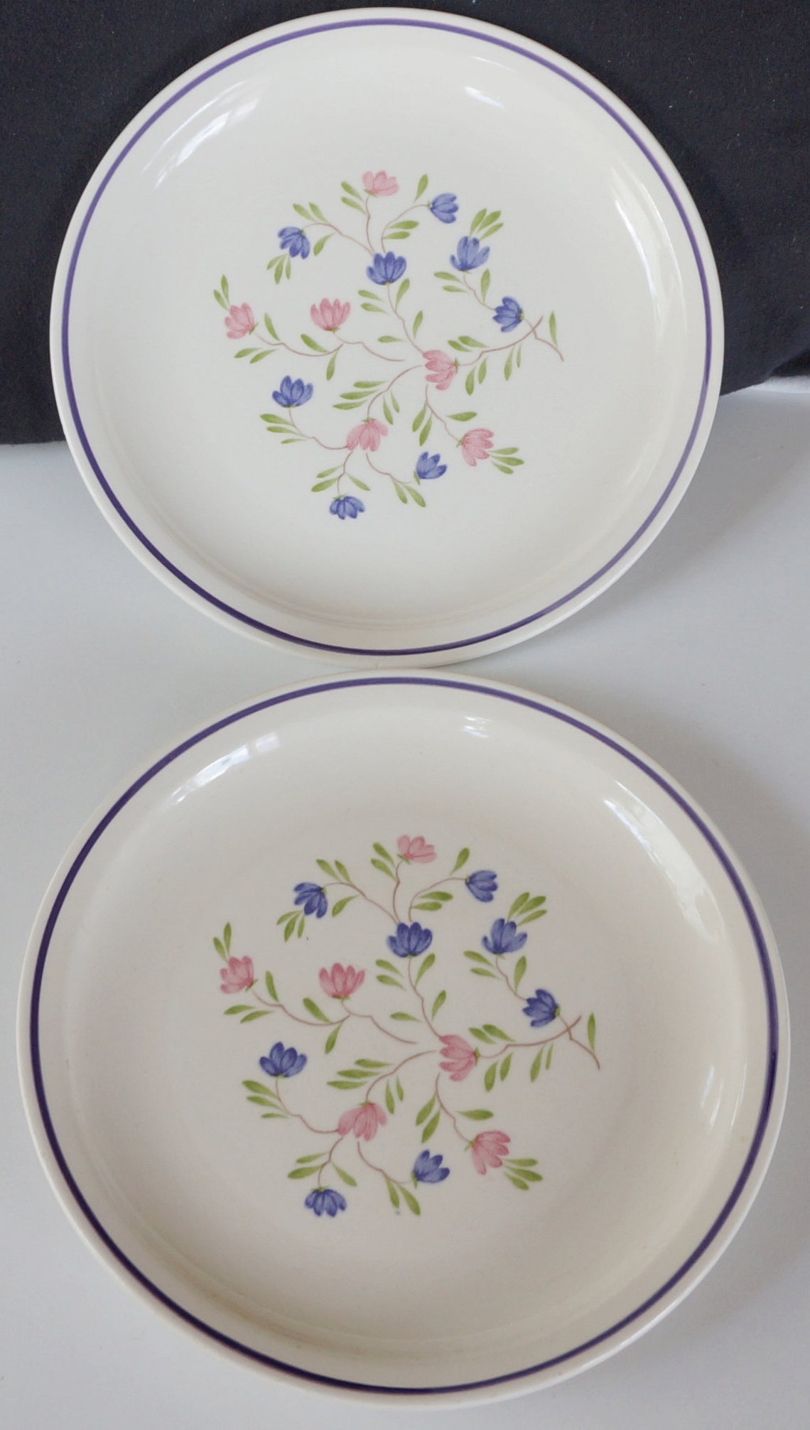 Vintage-Set Teller. Moulins des Loups Orchies Frankreich. | Etsy