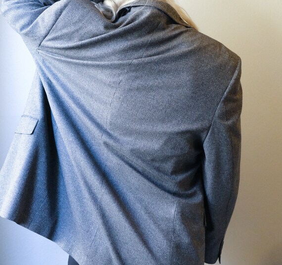 Gray Oversized Blazer - image 3