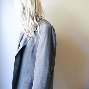 Gray Oversized Blazer