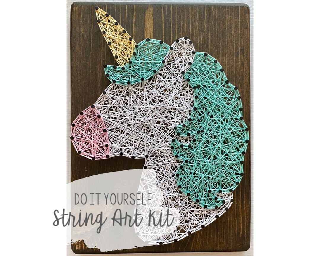 DIY Unicorn String Art Kit Etsy