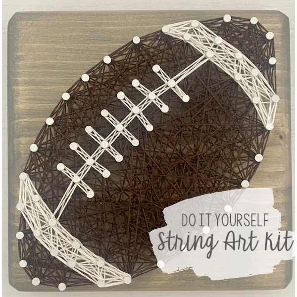 DIY Football String Art Kit