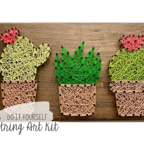 DIY Dandelion String Art Kit Etsy