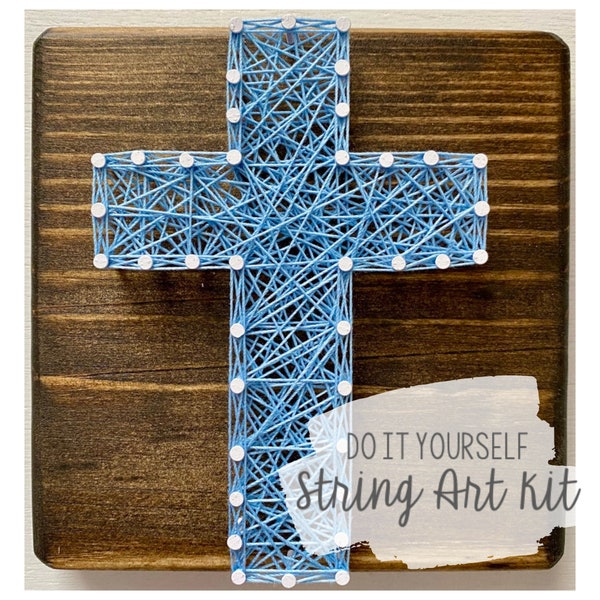 Cross String Art Etsy Cross String Art Etsy
