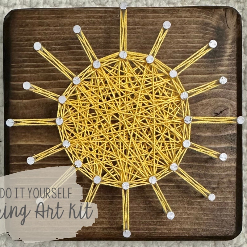 Sun String Art - Etsy