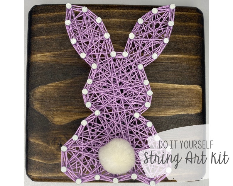 DIY Bunny String Art Kit - Etsy