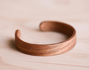 English Elm Bentwood Cuff/Bracelet - Wooden Cuff