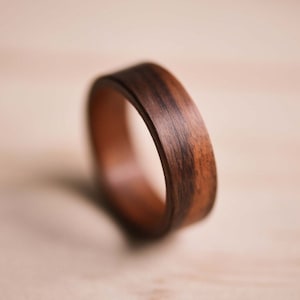 Santos Rosewood Bentwood Ring - Wooden Ring