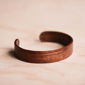 Etimoe Bentwood Cuff/Bracelet, Wooden Cuff