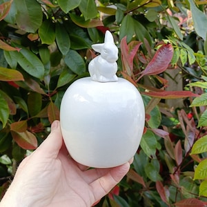 Rabbit Urn for Personalizations - NO NAMES