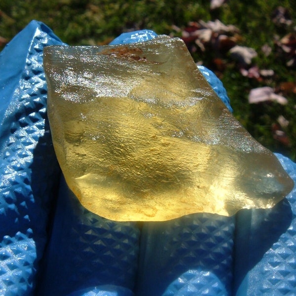 180 Carat Libyan Desert Glass ( Arrows -yellow A+  ) gold Meteorite Impact Tektite |Egypt Sahara -Natural and Complete