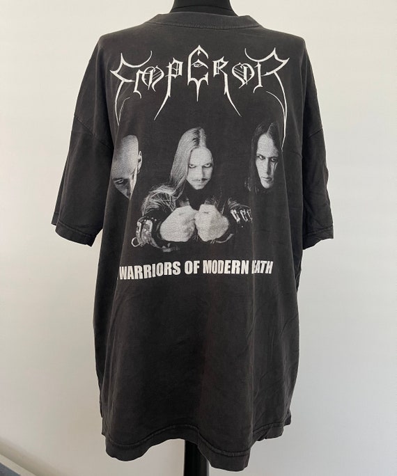 Vintage Emperor T-shirt. 1990s the Warriors of Modern Death Tshirt